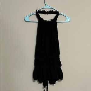 Cute halter top with open back